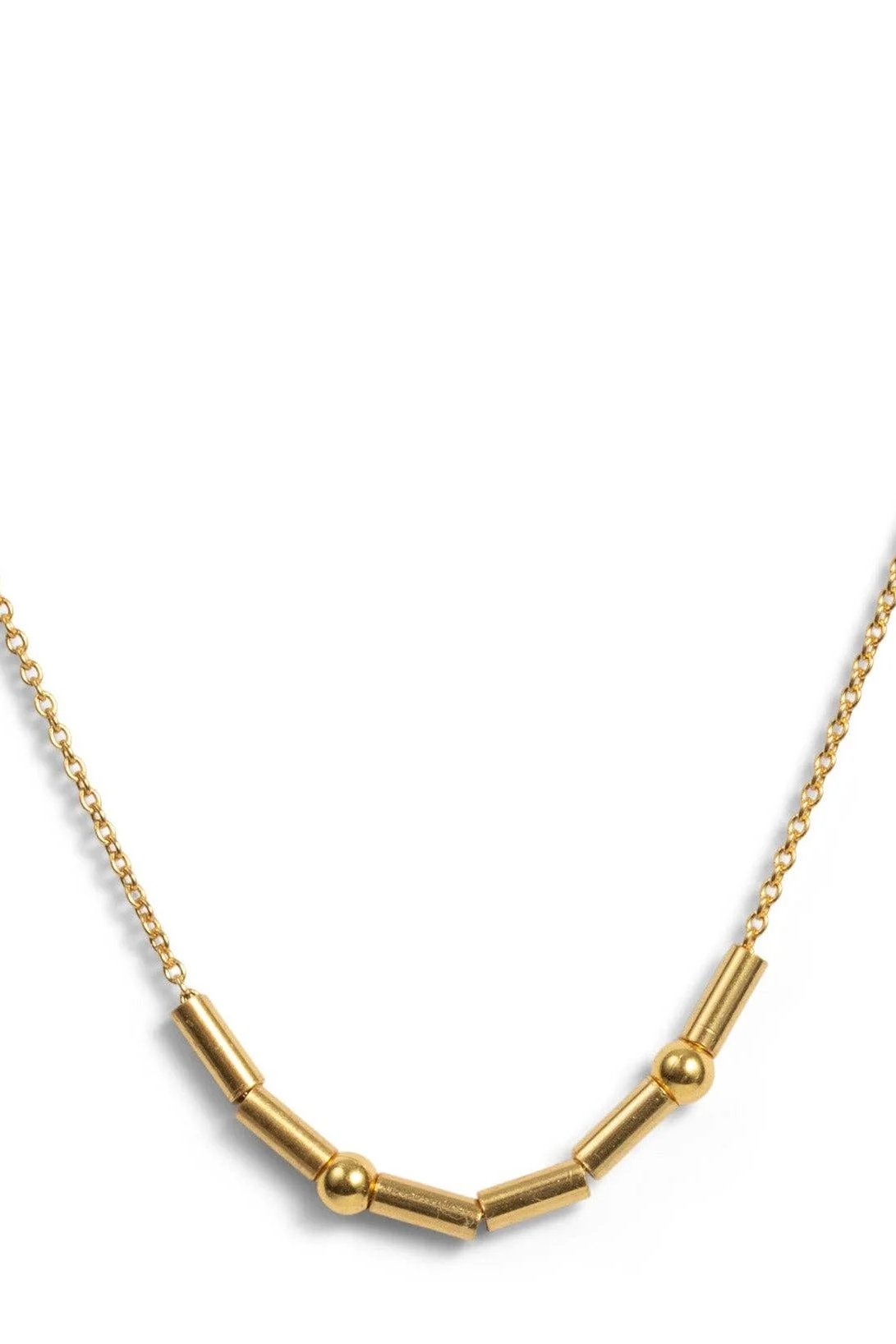 Mama Morse Code Beaded Necklace