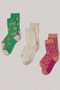 Thumbnail for Women’s The Perfect Crew Socks: 3-pack
