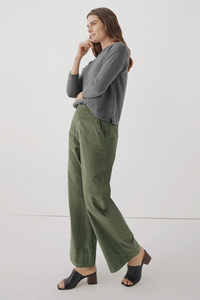 Thumbnail for Modern Corduroy Wide Leg Pant