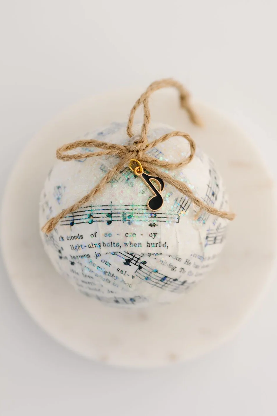 Hymnal Ball Ornament