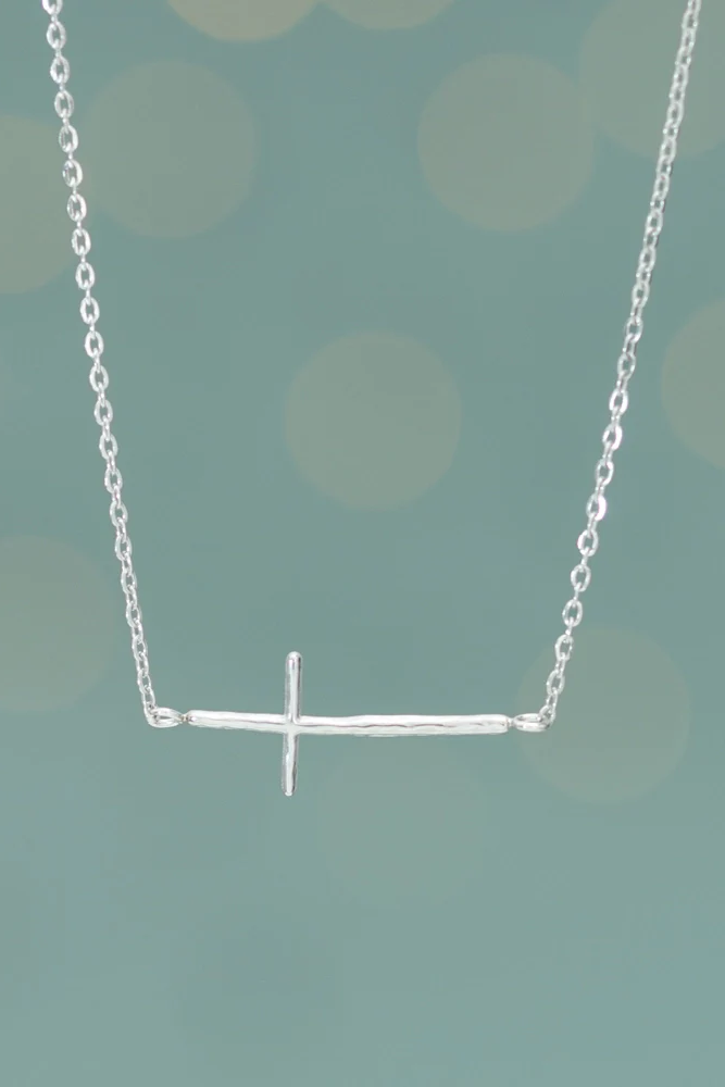 Radiant Cross Necklace