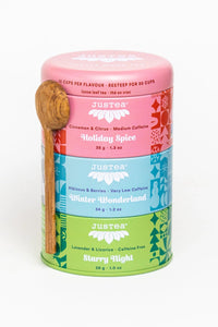 Thumbnail for JusTea Trio Tin & Spoon Set
