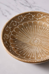 Thumbnail for Aiza Handpainted Mango Wood Bowl