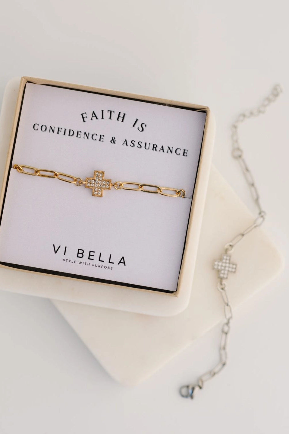 Alexa Cross Bracelet