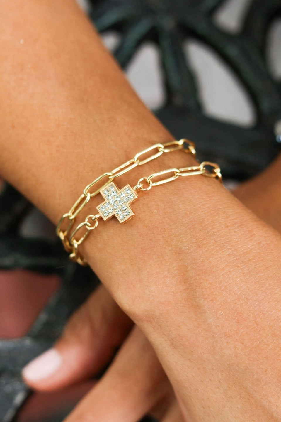 Alexa Cross Bracelet