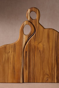 Thumbnail for Amor Teak Cutting Board Duo