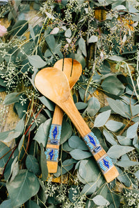 Thumbnail for Beaded Salad Spoons