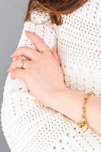 Thumbnail for Birds of the Same Feather Gold Ring