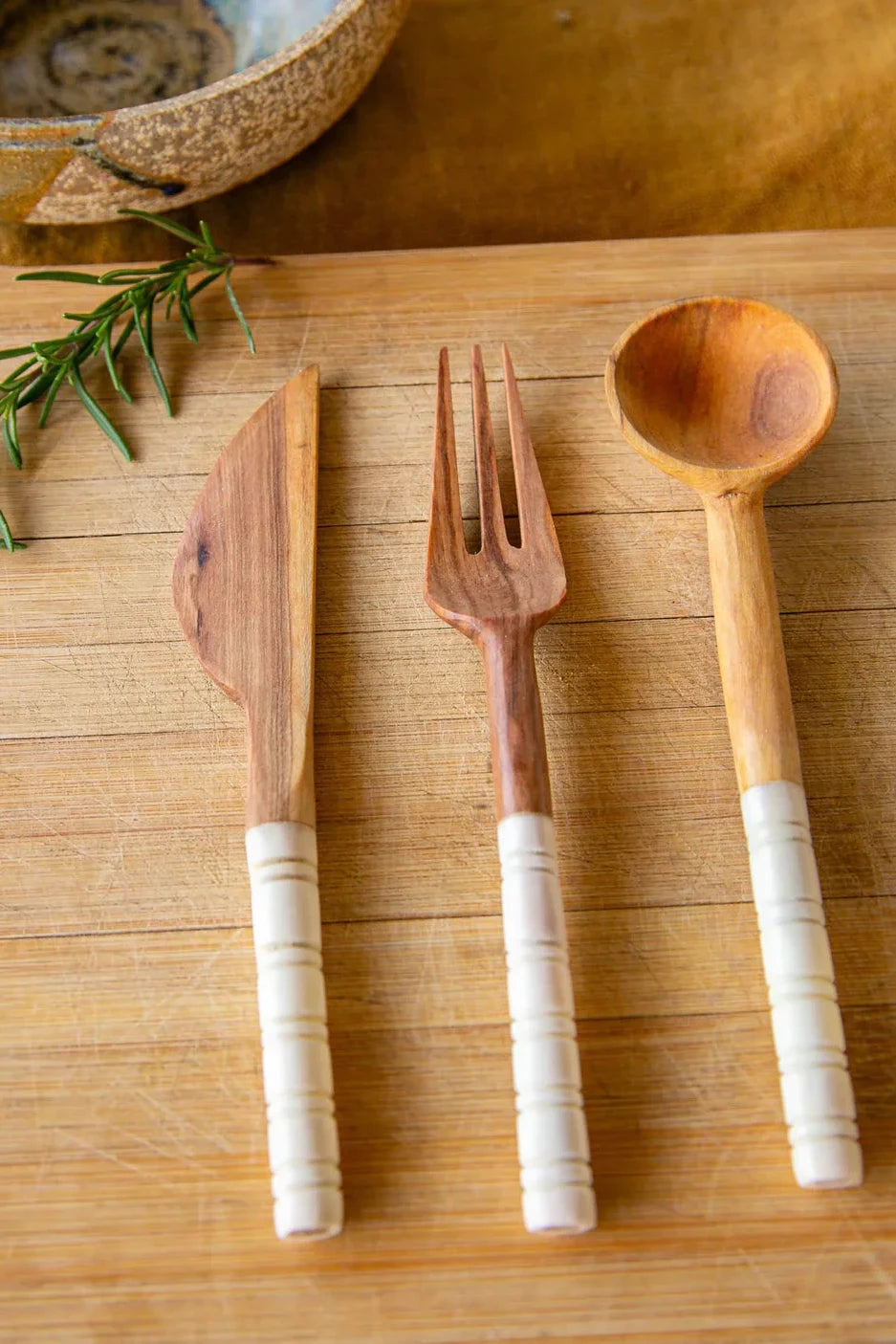 Blanc Serving Pieces