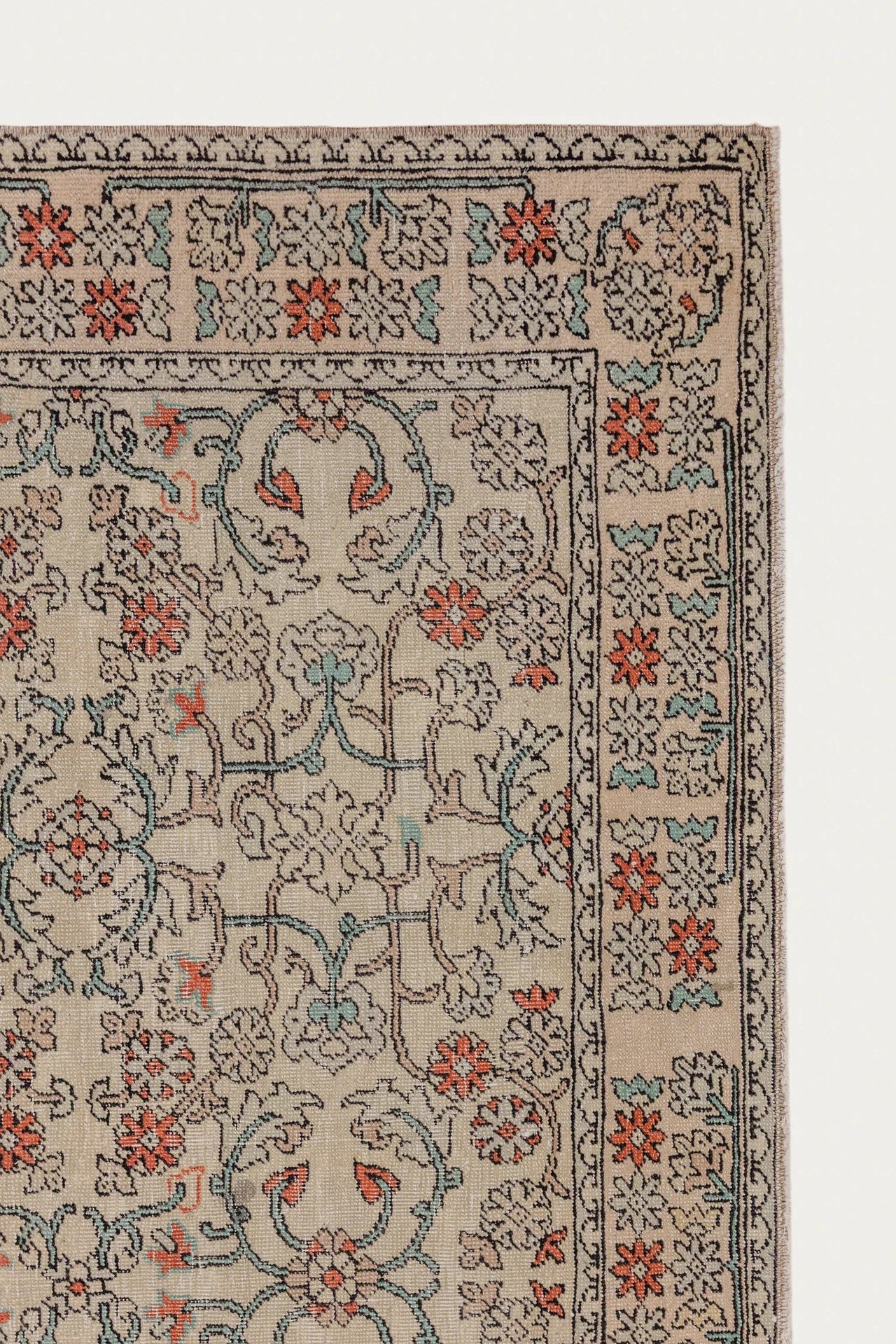 Block Print Carpet 3'9" x 5'8"