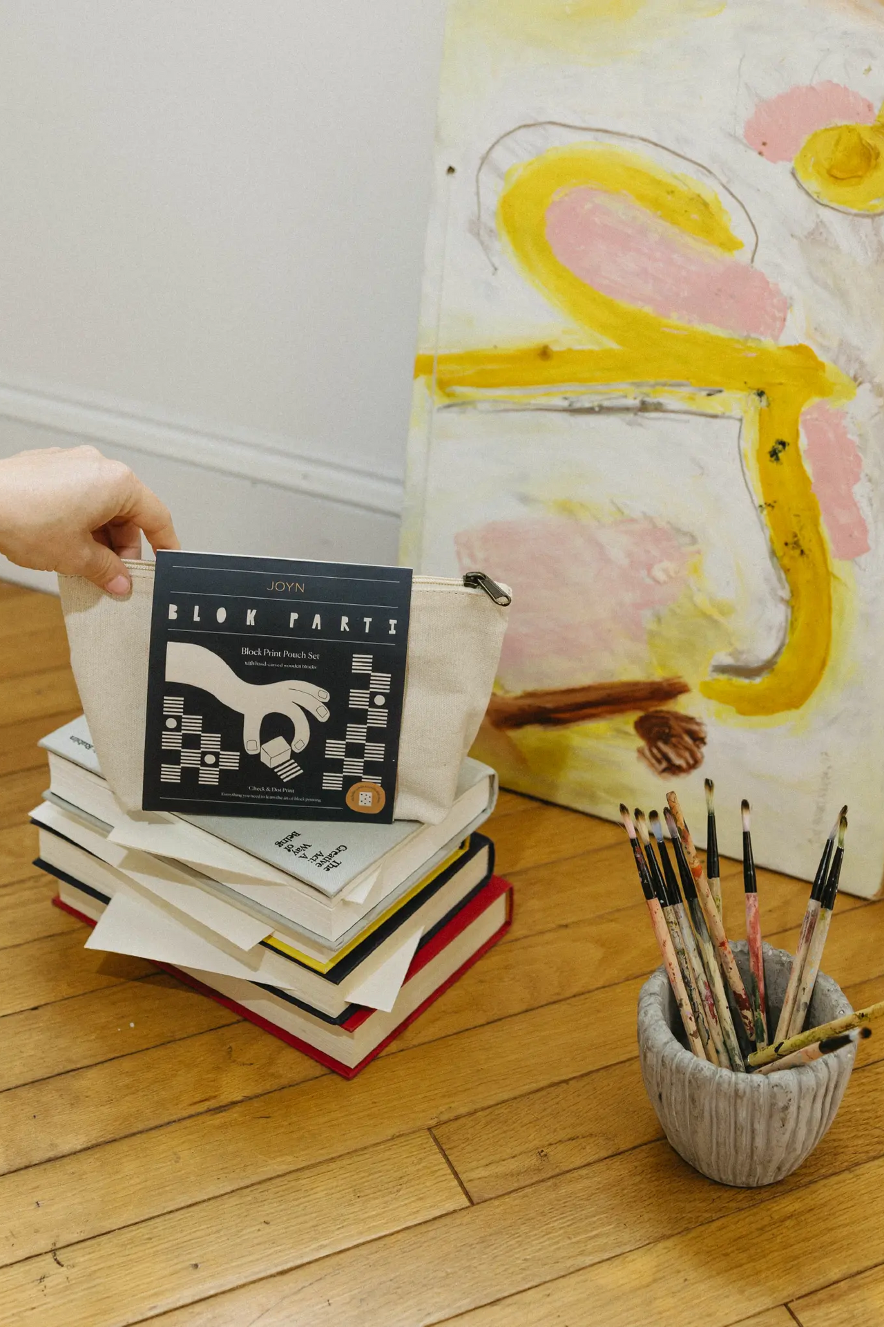 Block Printing Pouch Kits