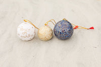 Thumbnail for Blue and Gold Christmas Ornament