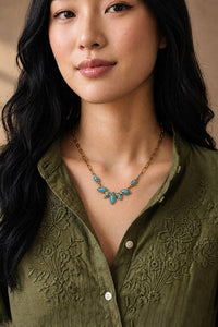 Thumbnail for Boundless Voyage Turquoise Emperor Stone Necklace