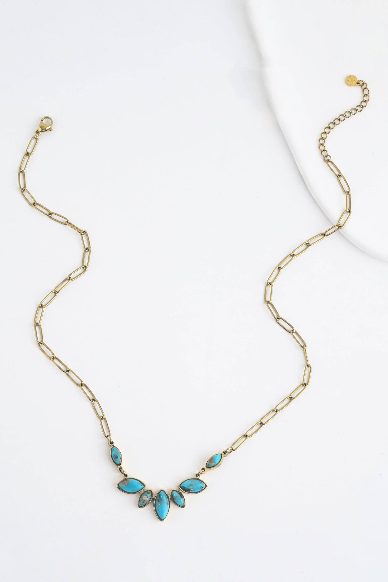 Boundless Voyage Turquoise Emperor Stone Necklace