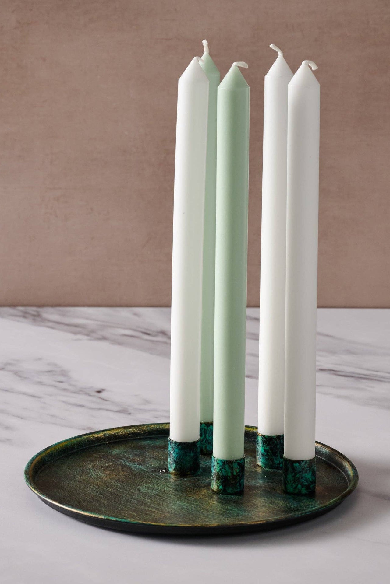 Mashal Iron Taper Candle Holder Plate