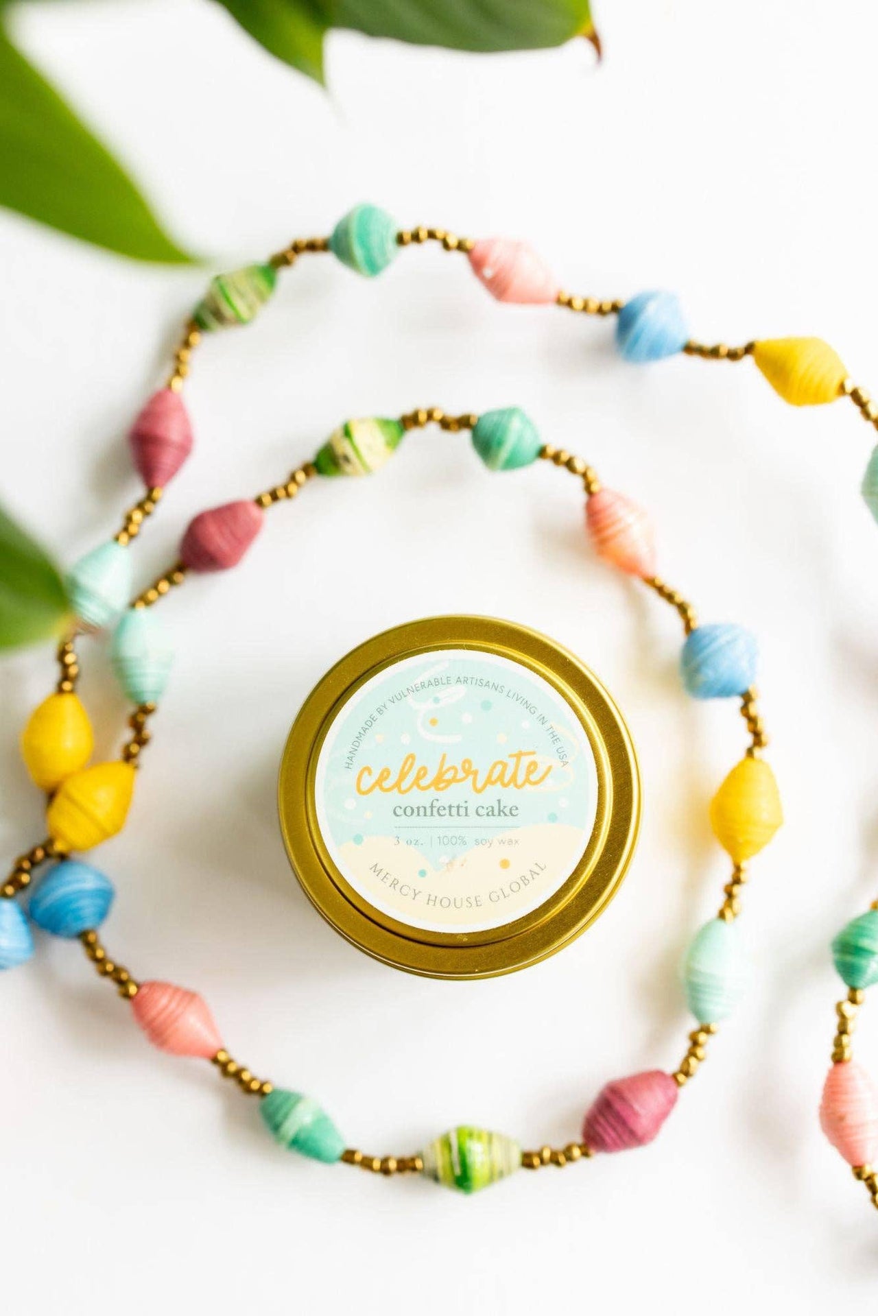 Celebrate Candle with Sprinkles