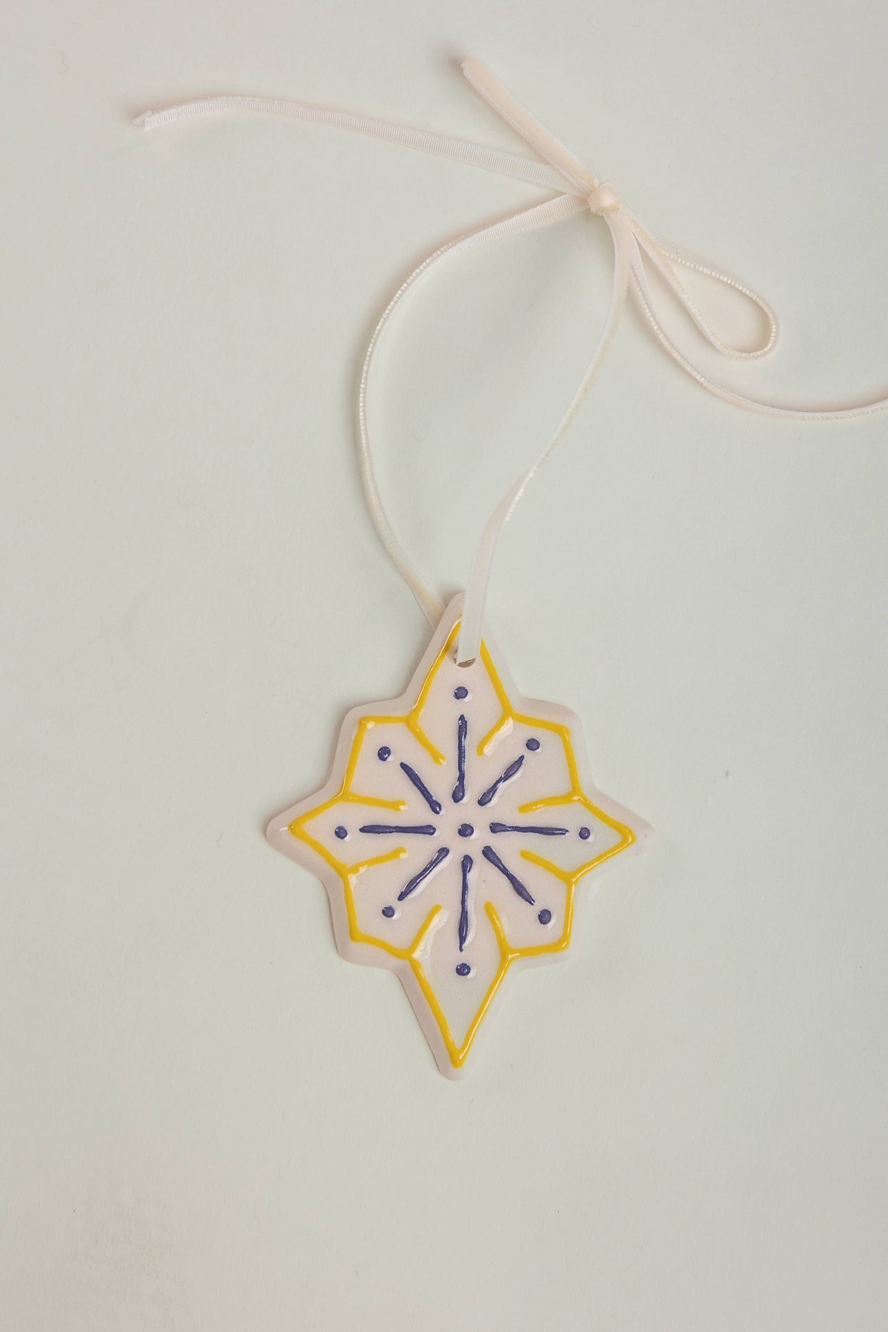 Ceramic North Star Ornament