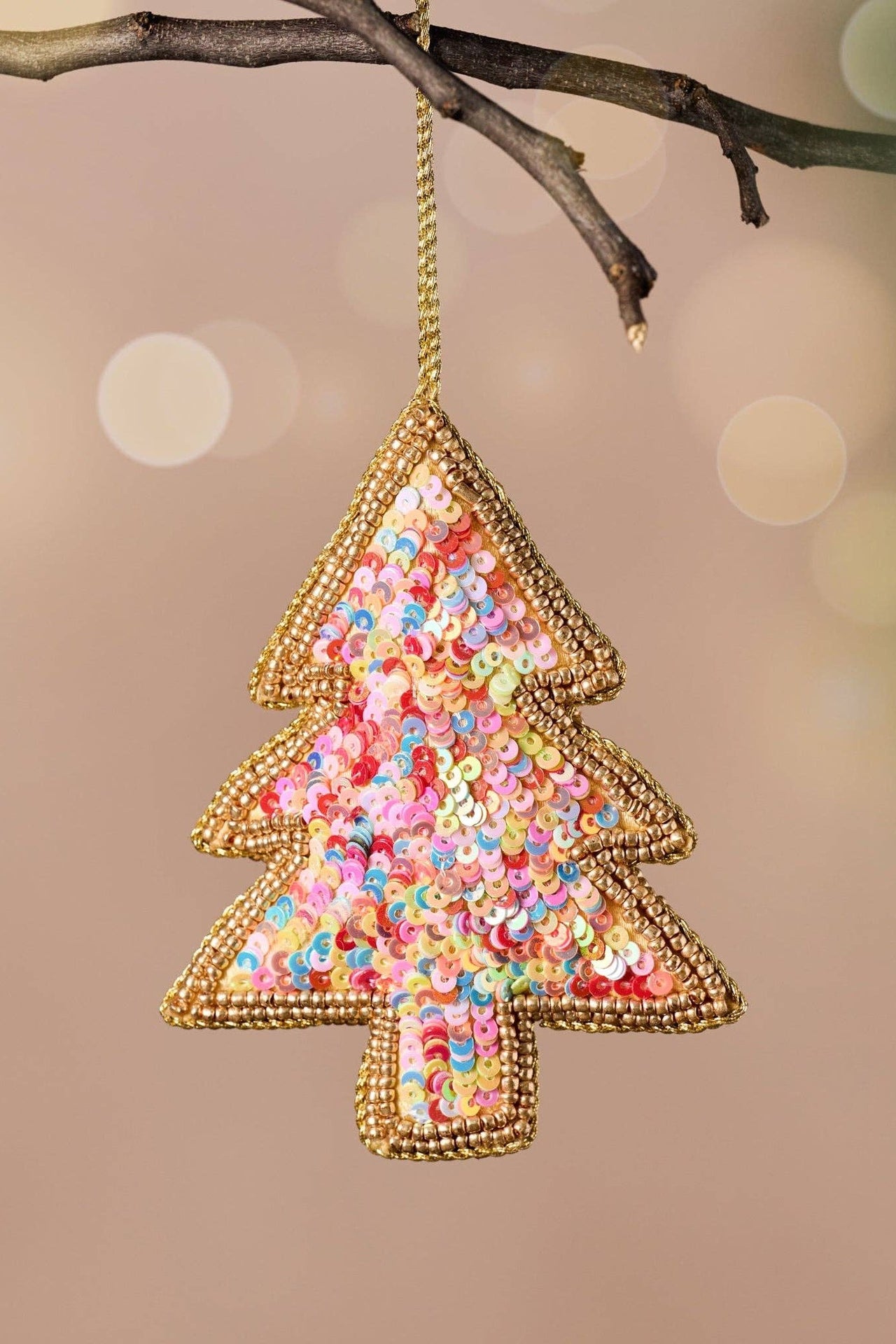 Chashme Sequin Tree Ornament