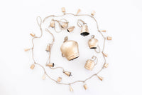 Thumbnail for Christmas Mini Brass Cone Christmas Bells