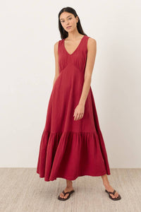 Thumbnail for Women's Coastal Double Gauze Beach To Brunch Dress