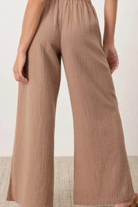 Thumbnail for Women's Coastal Double Gauze Relaxed Pants