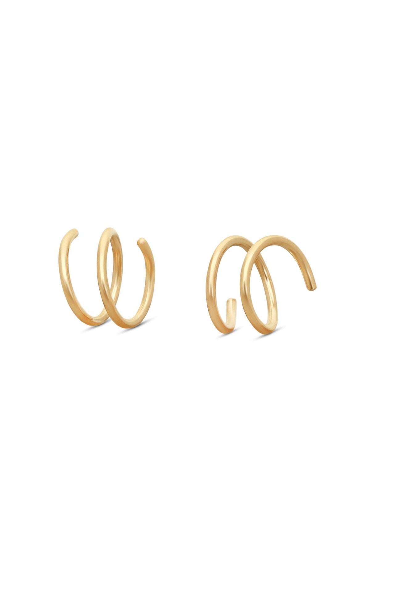 Cora Corkscrew Mini Hoops