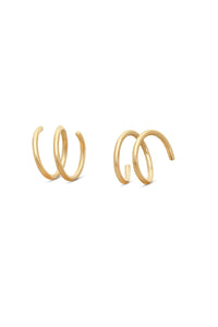 Thumbnail for Cora Corkscrew Mini Hoops