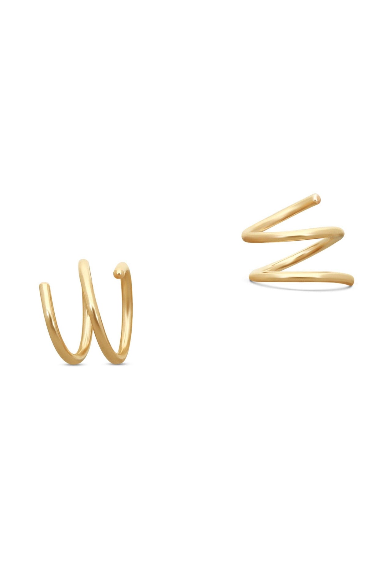 Cora Corkscrew Mini Hoops