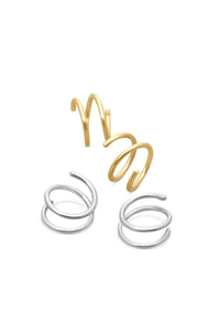 Thumbnail for Cora Corkscrew Mini Hoops