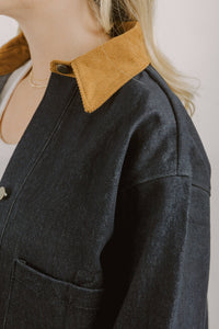 Thumbnail for Cropped Barn Jacket