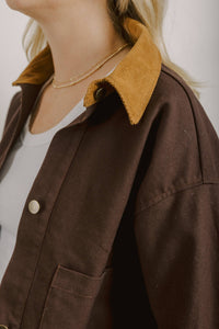 Thumbnail for Cropped Barn Jacket