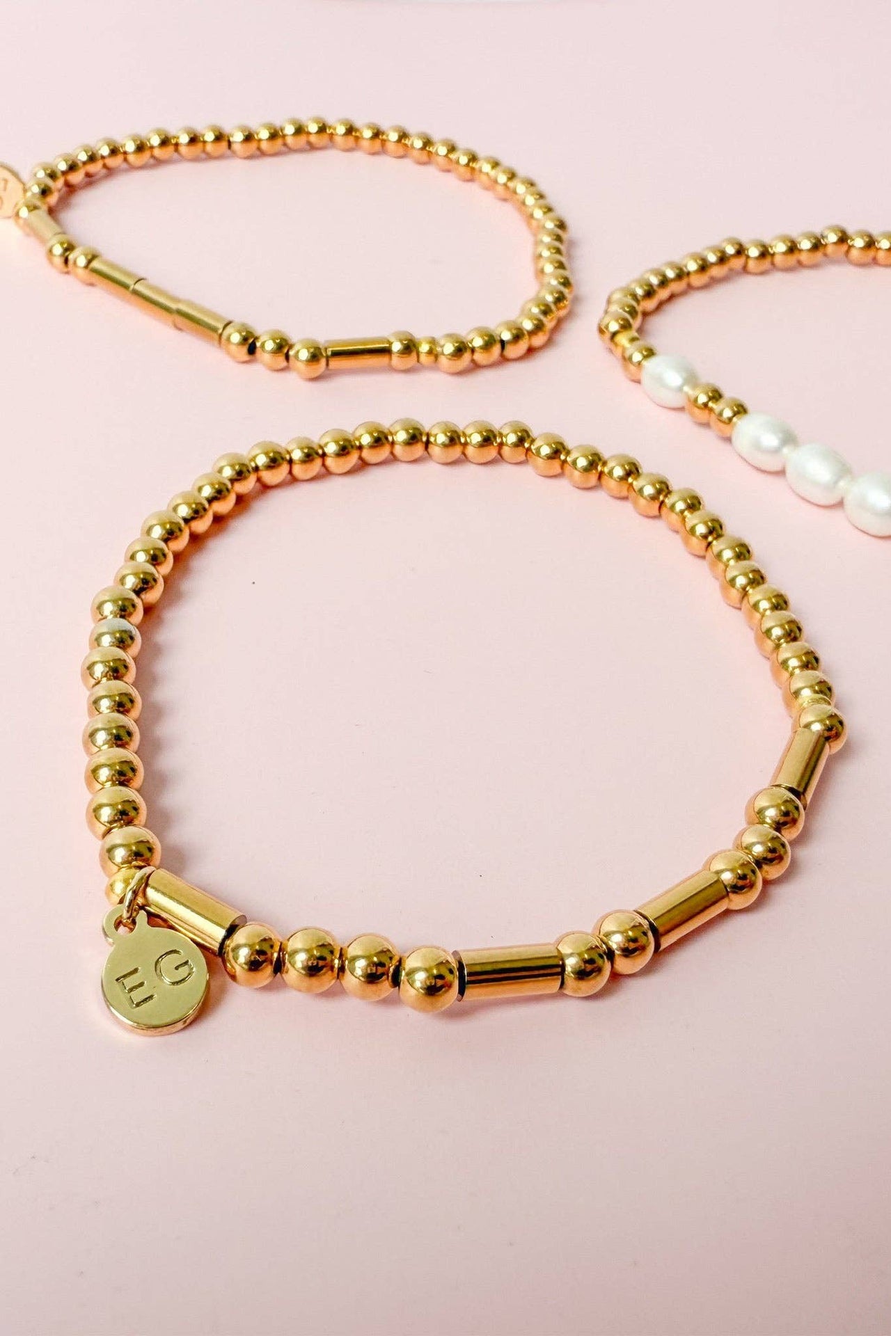 Morse Code Beaded Bracelet