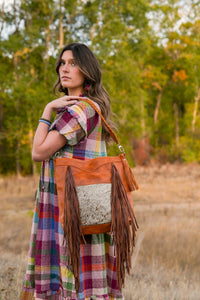 Thumbnail for Fringe + Hide Tote