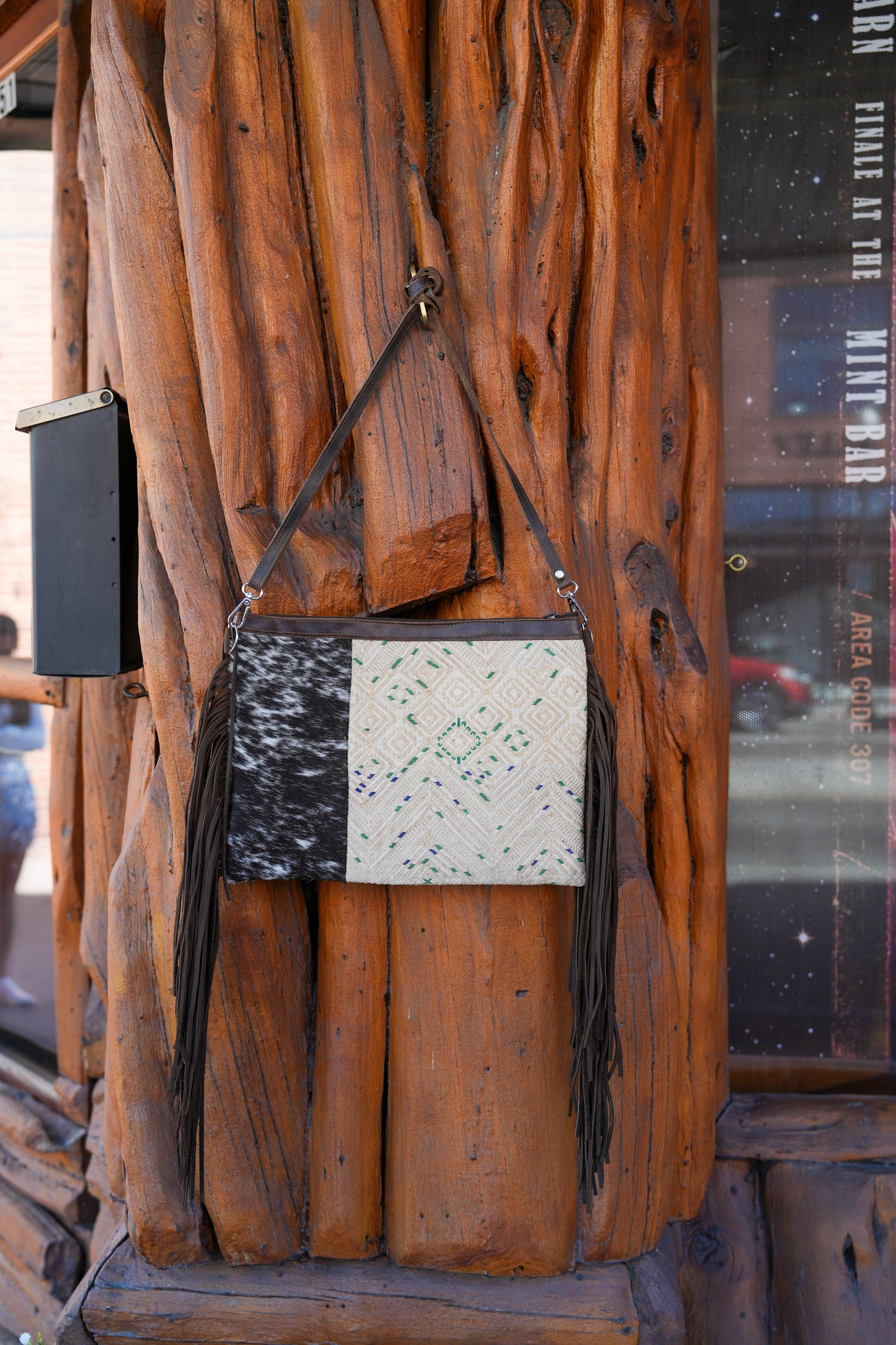 Fringe + Hide Purse