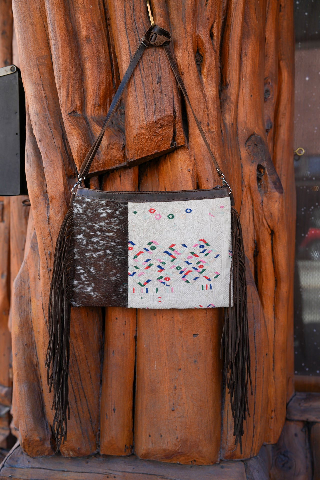 Fringe + Hide Purse