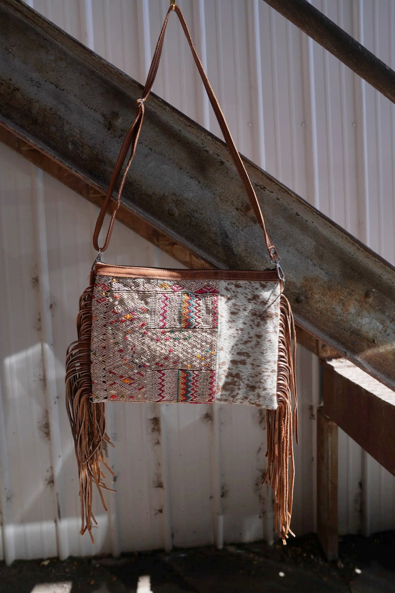 Fringe + Hide Purse