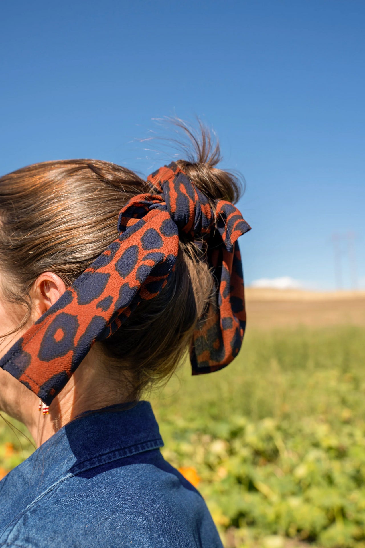 Cheetah Neck Scarf