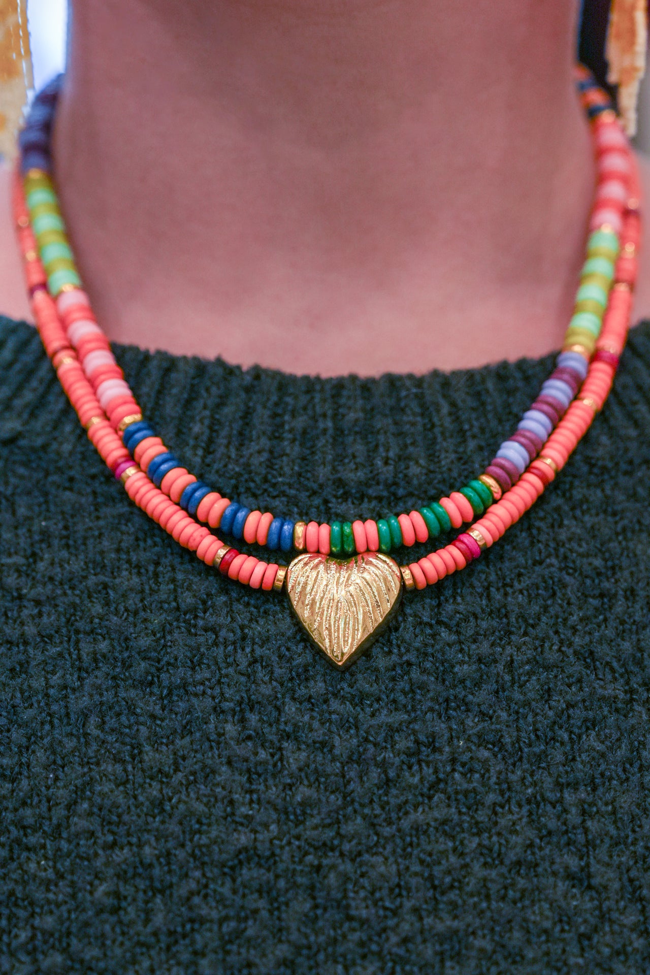 Horizon Heart Necklace Set