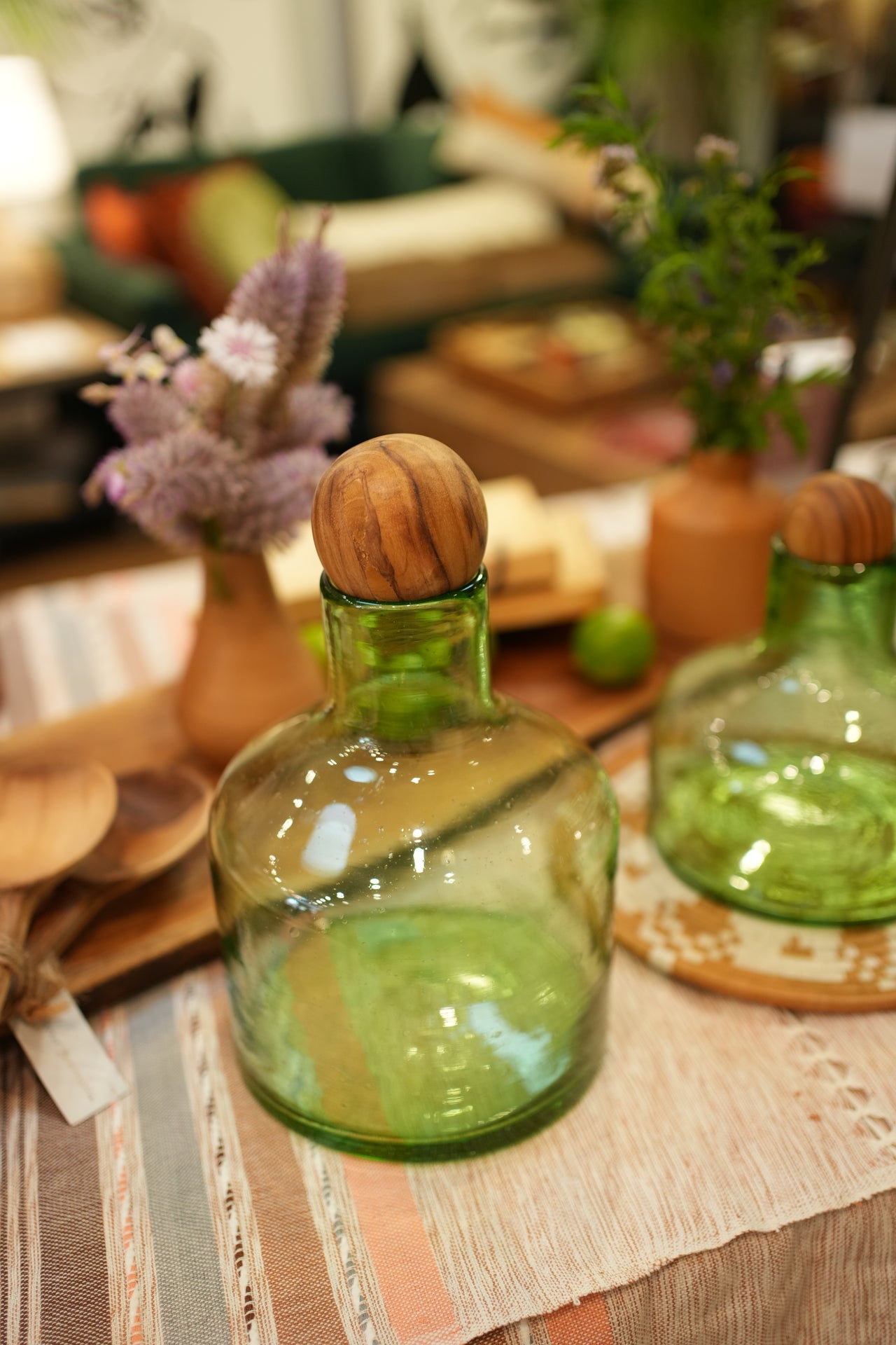 Carafe with Wooden Stopper