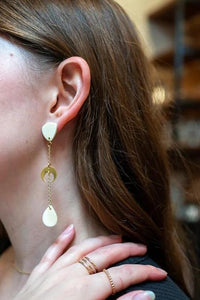 Thumbnail for Hope Moon Earrings