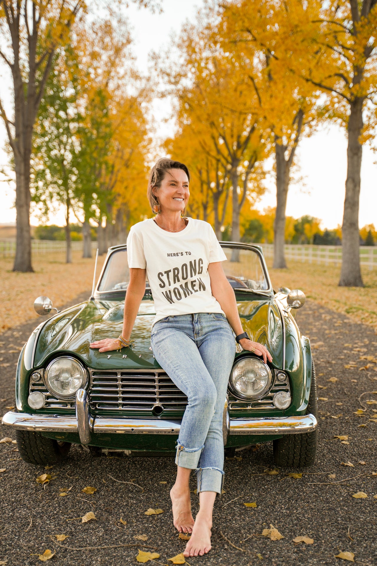 Here's to Strong Women T-shirt