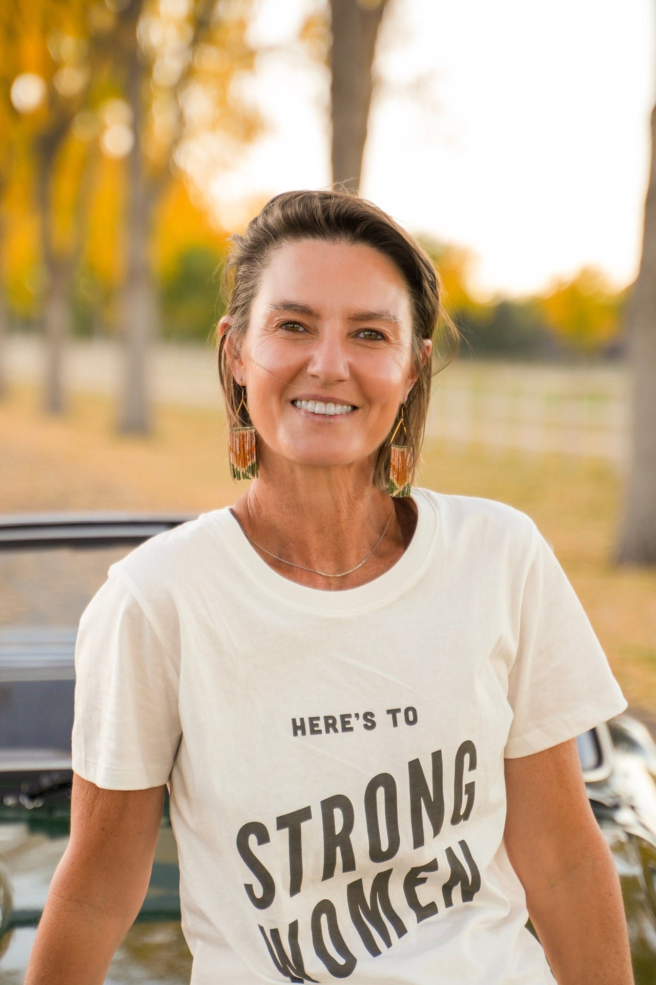 Here's to Strong Women T-shirt