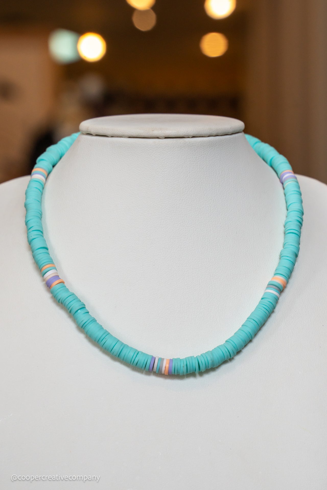 Sandra Heishi Bead Necklace