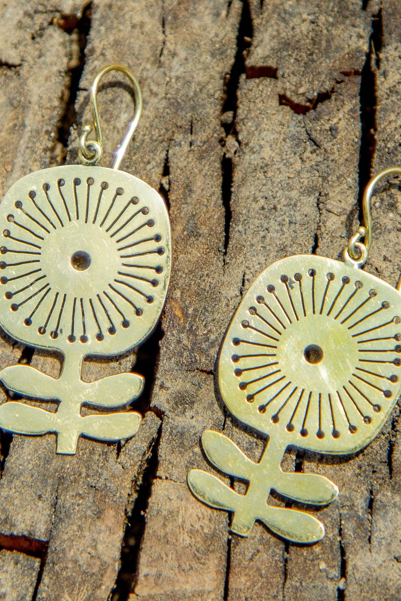 Dandelion Dangle Earrings