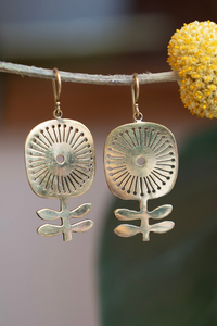 Thumbnail for Dandelion Dangle Earrings