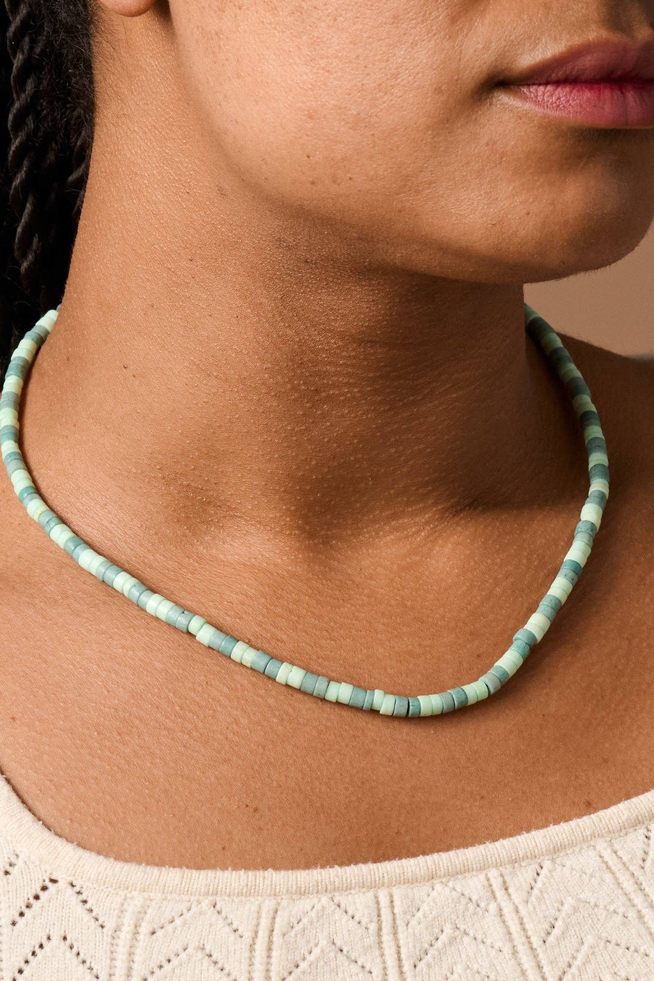 Dara Bone Bead Necklace