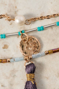 Thumbnail for Darsha Multi Strand Bracelet