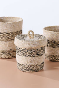 Thumbnail for Dorakata Stitched Jute Basket