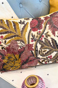 Thumbnail for Embellished Reversible Velvet Cushion Cover