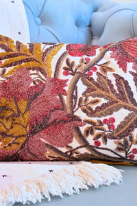Thumbnail for Embellished Reversible Velvet Cushion Cover